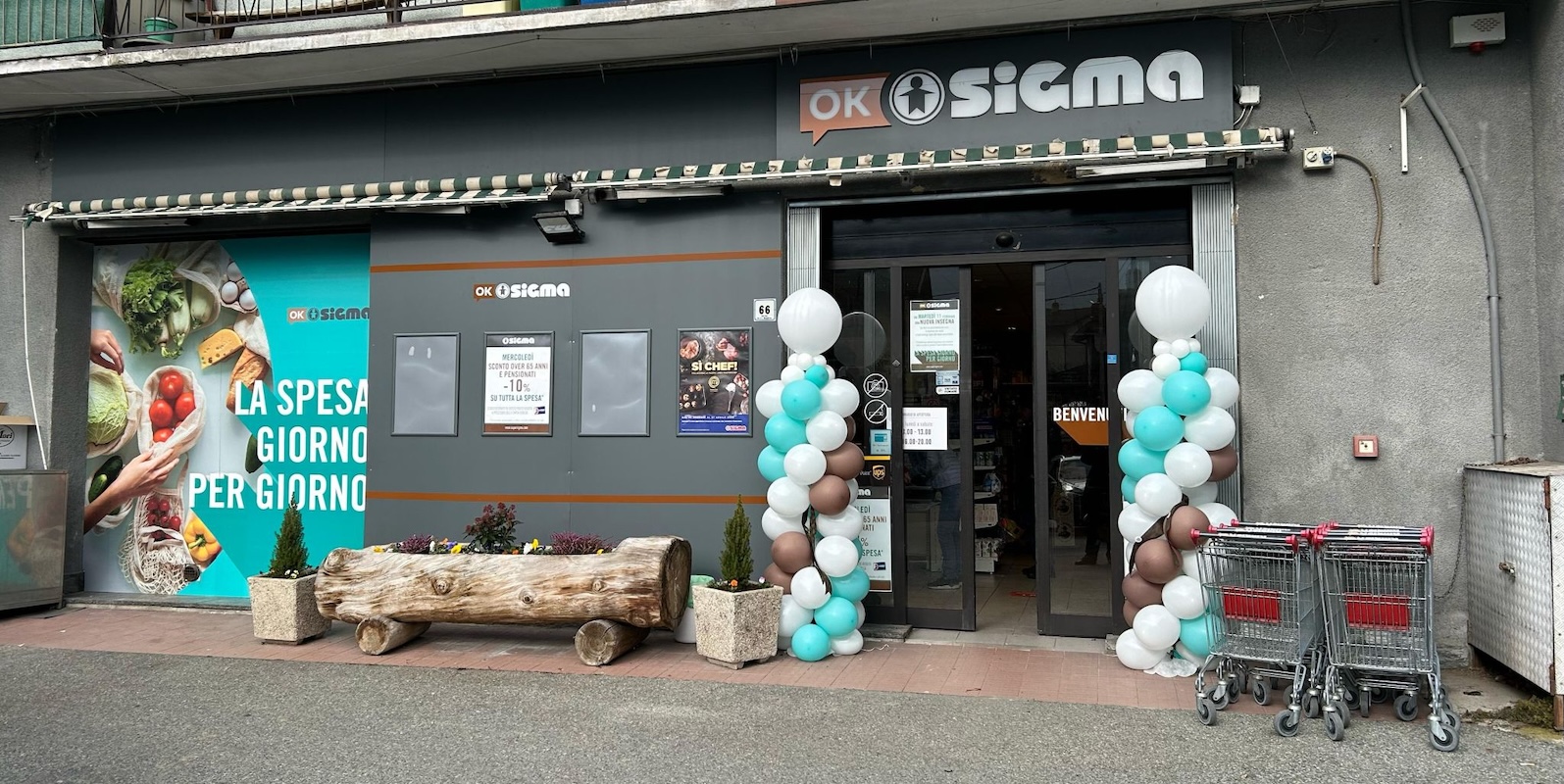 Il supermercato Sigma a Saint-Vincent