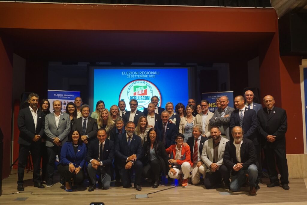 I candidati di Forza Italia alle Elezioni regionali 2025