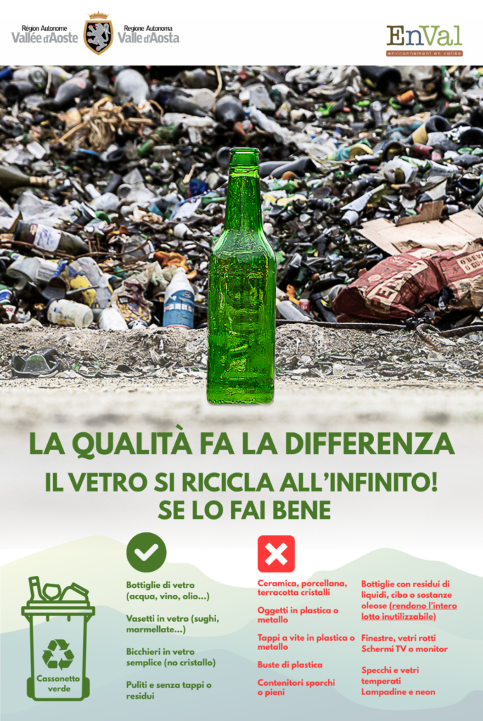IL VETRO PAGINA Campagna informativa Regione Enval DEF