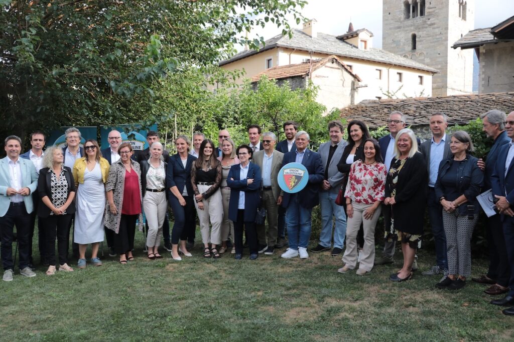 I candidati dell'Union Valdôtaine per le Elezioni regionali 2025