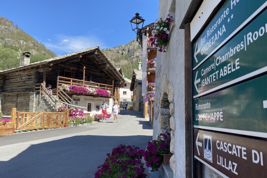 Lillaz villaggio di Cogne
