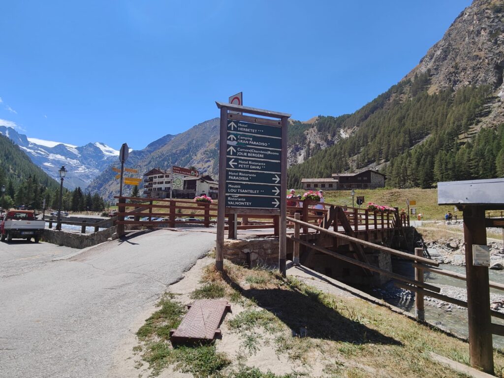 Il ponte della Valnontey