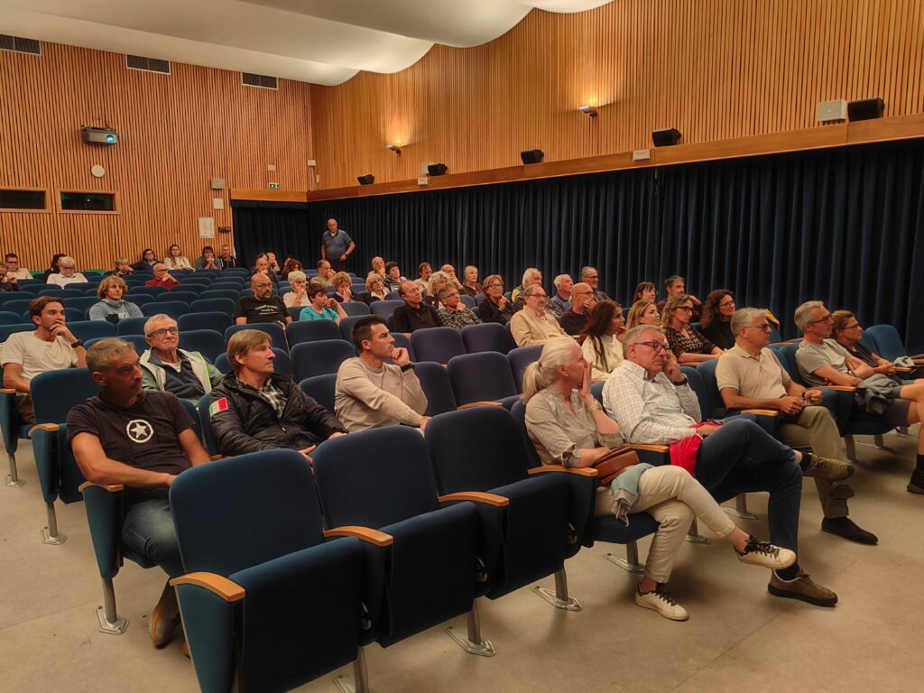 Il pubblico in sala