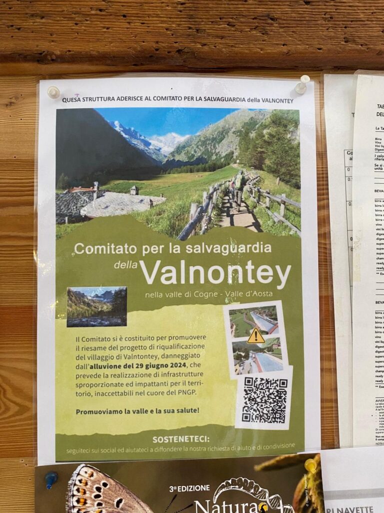 La locandina del comitato