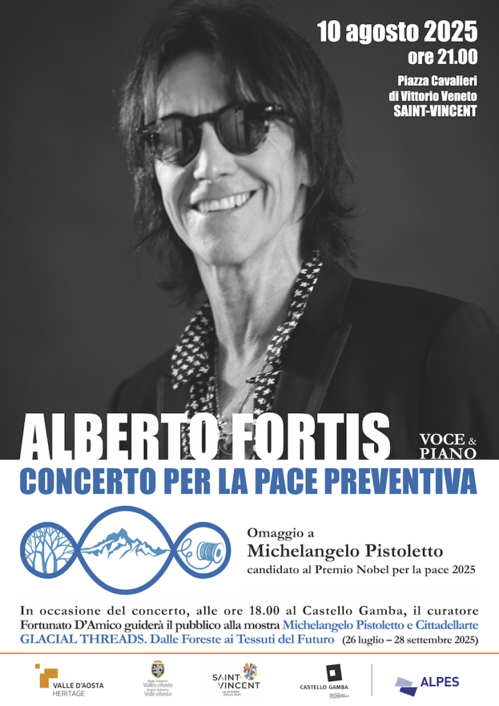 Locandina Alberto Fortis concerto castello gamba