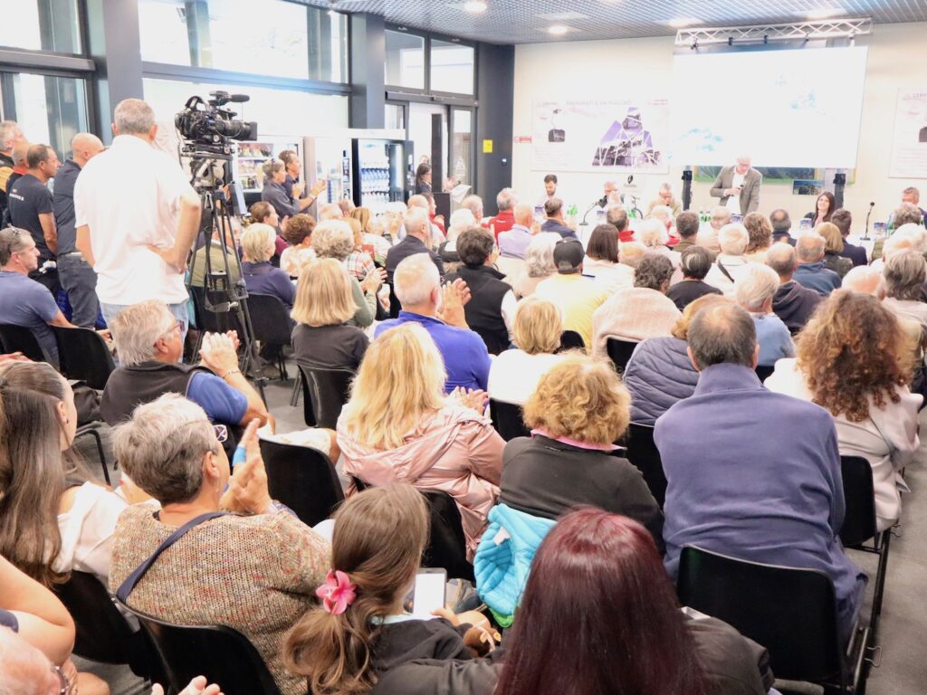 Cervinia, Presentazione Cervino The One. Foto Alice Dufour