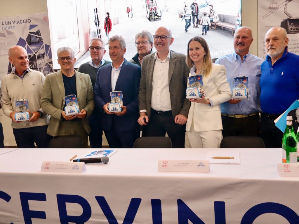 Cervinia, Presentazione Cervino The One. Foto Alice Dufour