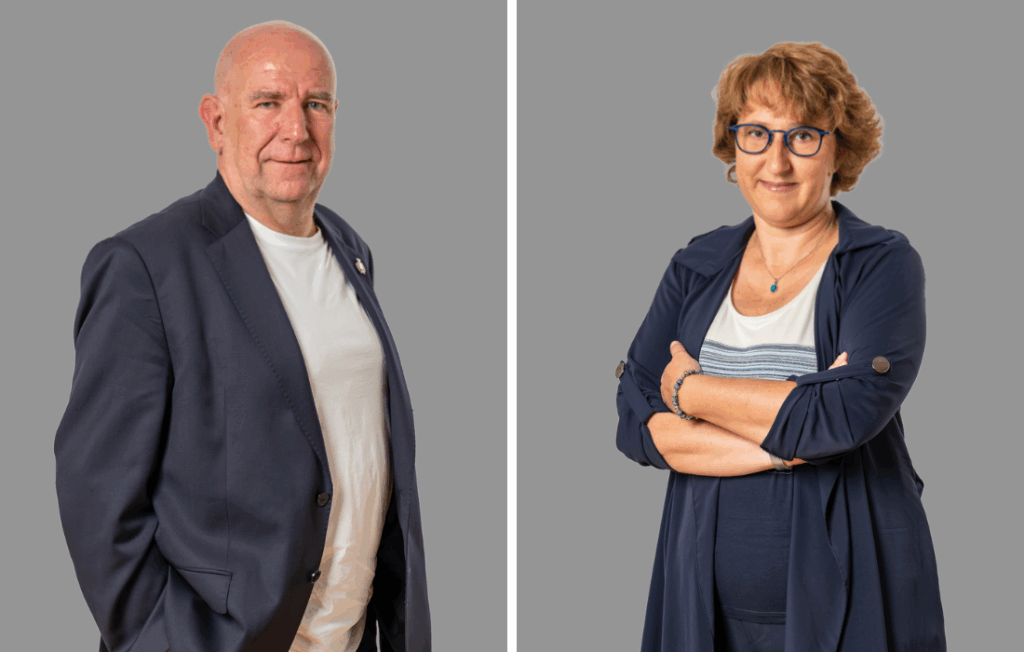 Massimo Pepellin e Lorenza Palma