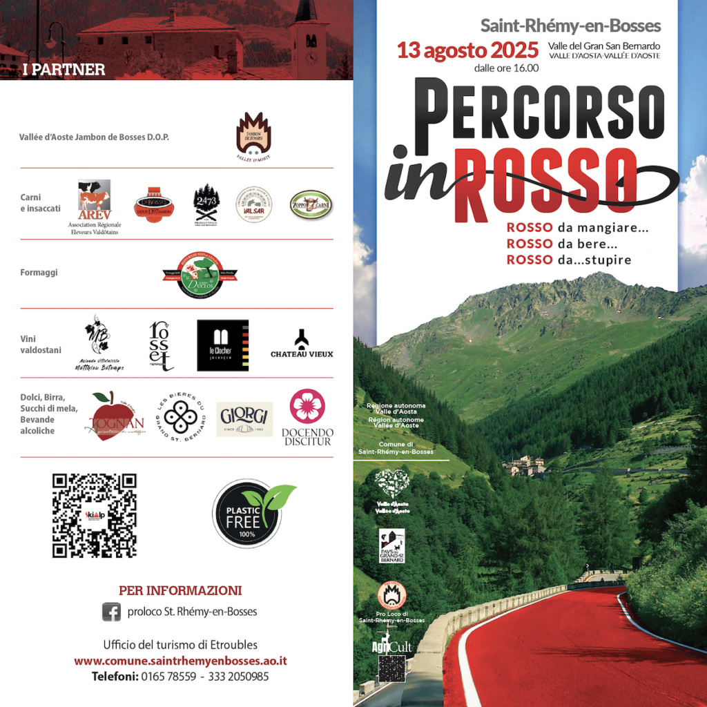 Il Percorso in Rosso a Saint-Rhémy-en-Bosses