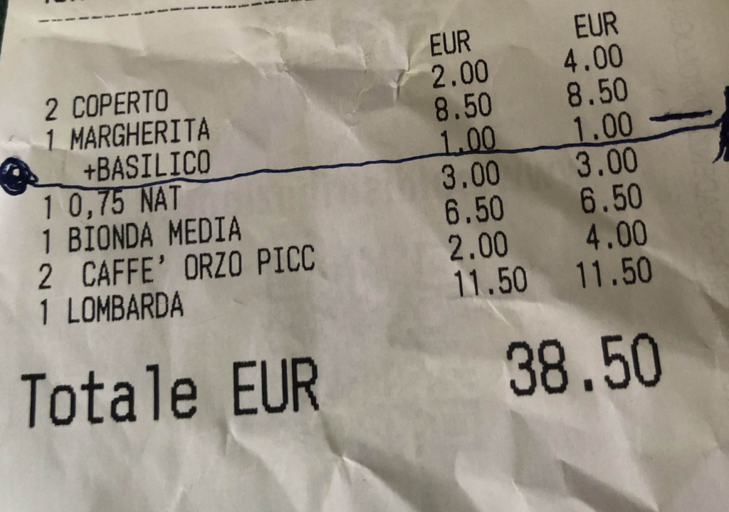 scontrino