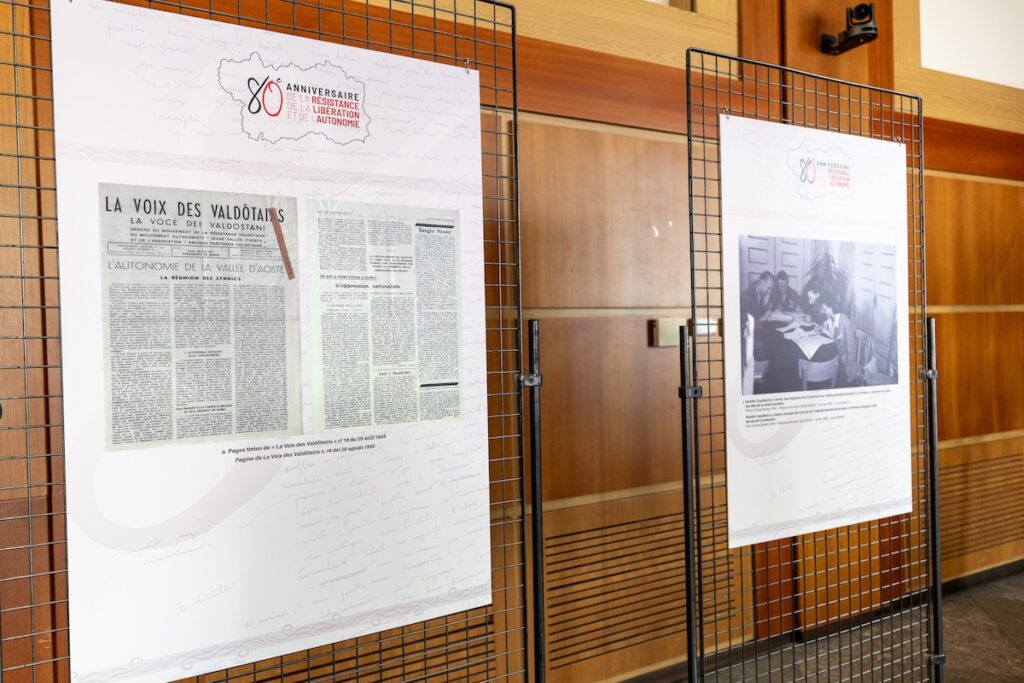 La mostra sui Mostra Decreti Luogotenenziali - Foto Ufficio Stampa Regione Autonoma Valle d
