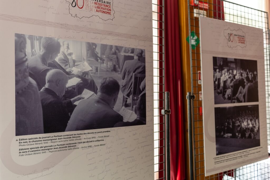 La mostra sui Mostra Decreti Luogotenenziali - Foto Ufficio Stampa Regione Autonoma Valle d