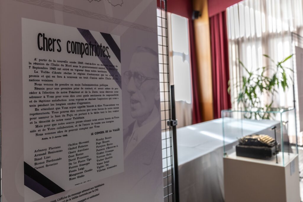 La mostra sui Mostra Decreti Luogotenenziali - Foto Ufficio Stampa Regione Autonoma Valle d'Aosta