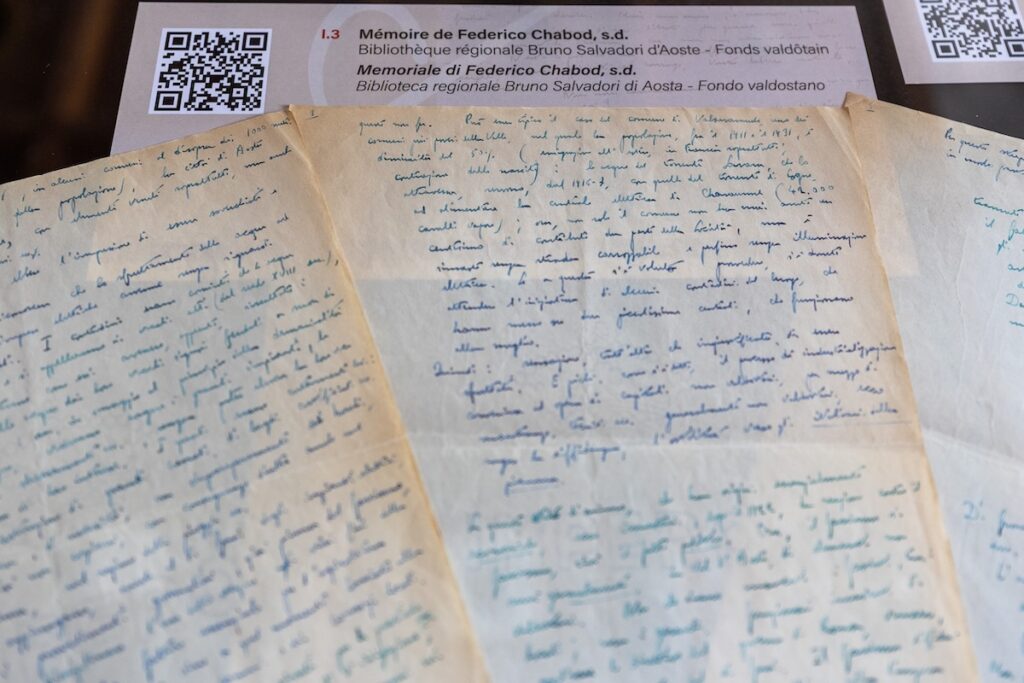 La mostra sui Mostra Decreti Luogotenenziali - Foto Ufficio Stampa Regione Autonoma Valle d