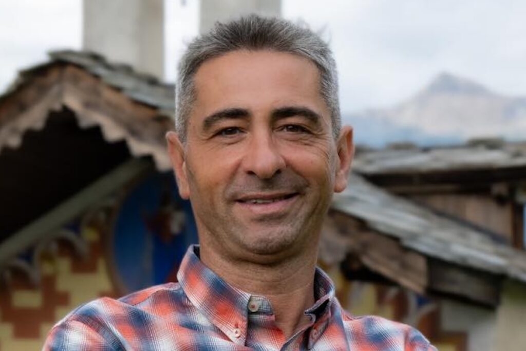 Il sindaco di Jovençan Stefano Belli