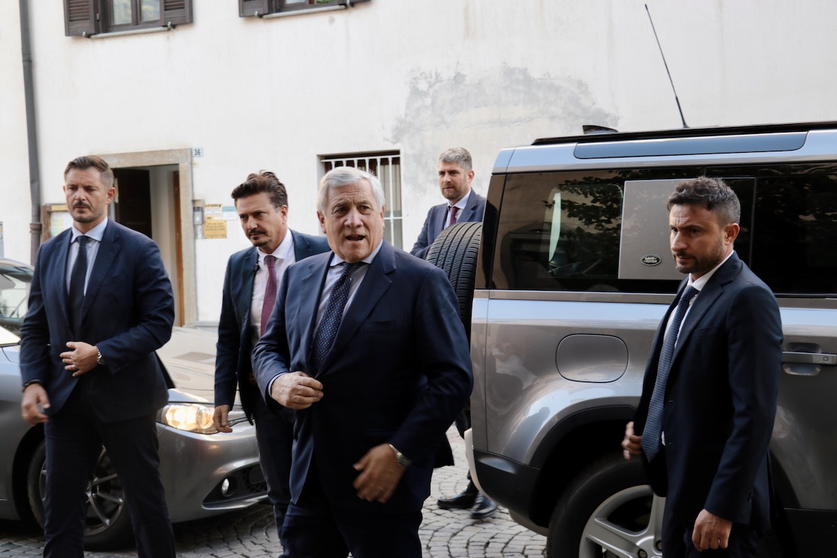 Antonio Tajani ad Aosta Forza Italia