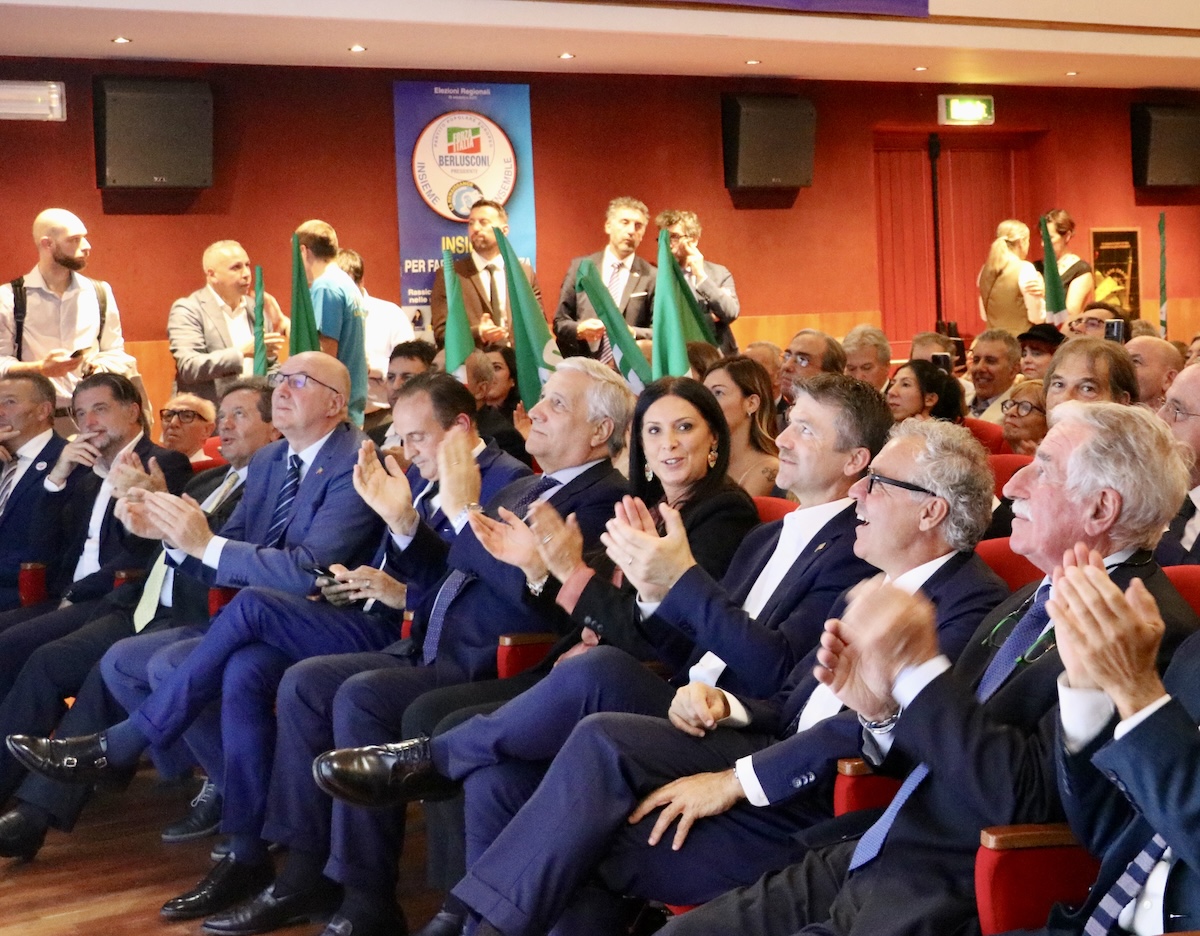 Antonio Tajani ad Aosta Forza Italia