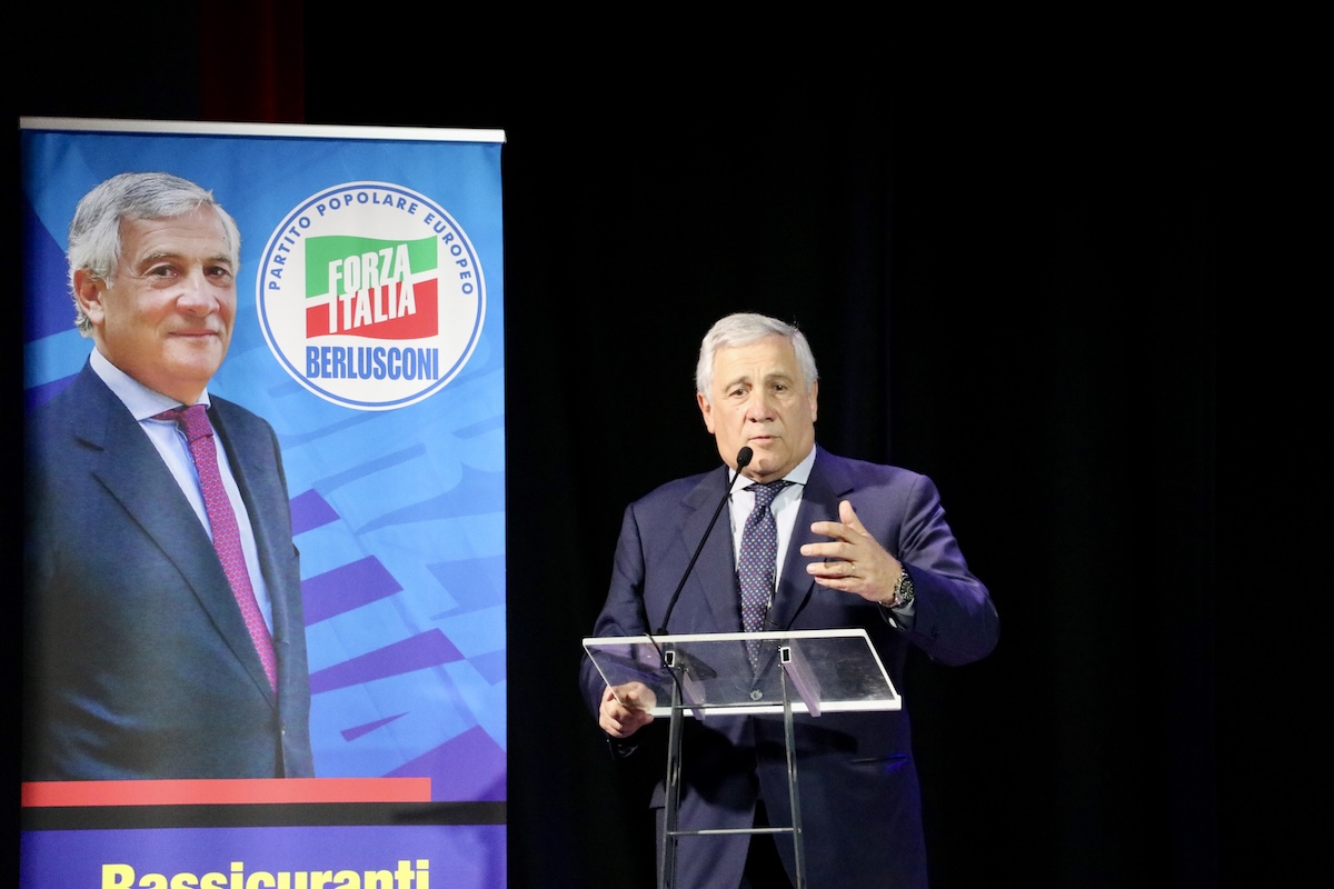 Antonio Tajani ad Aosta Forza Italia