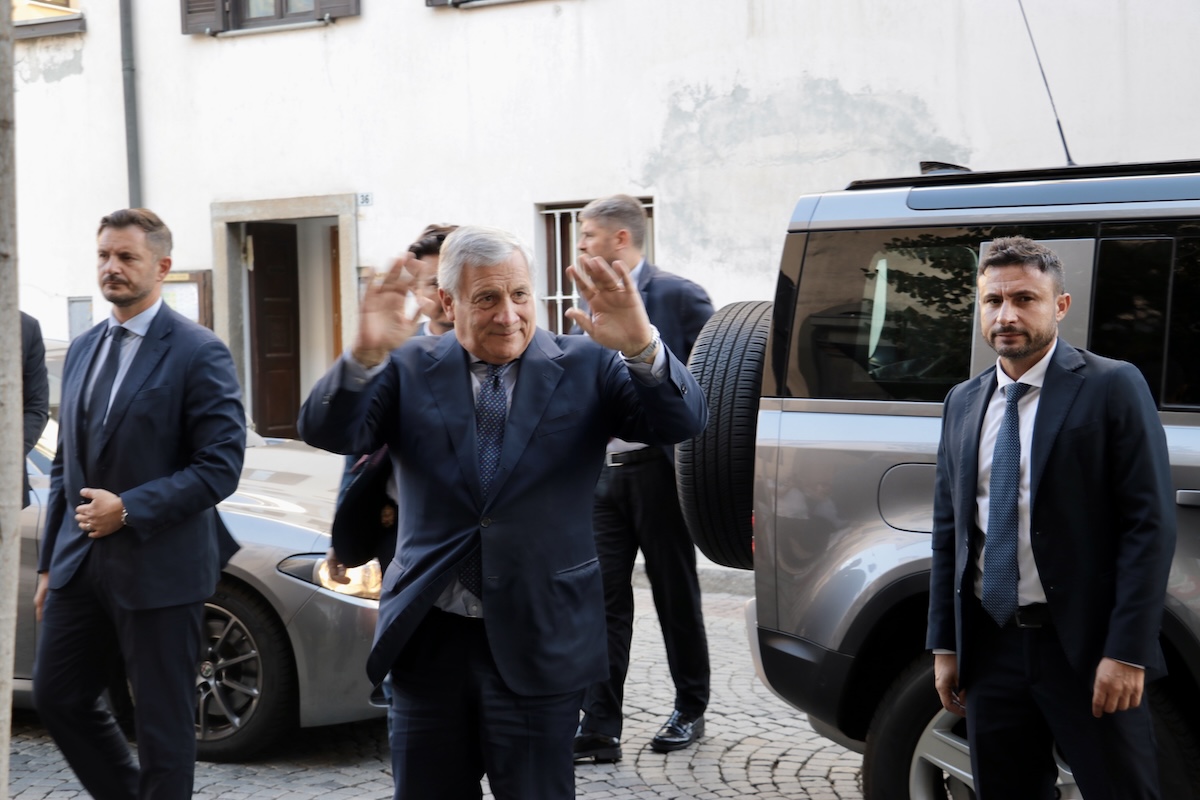 Antonio Tajani ad Aosta Forza Italia