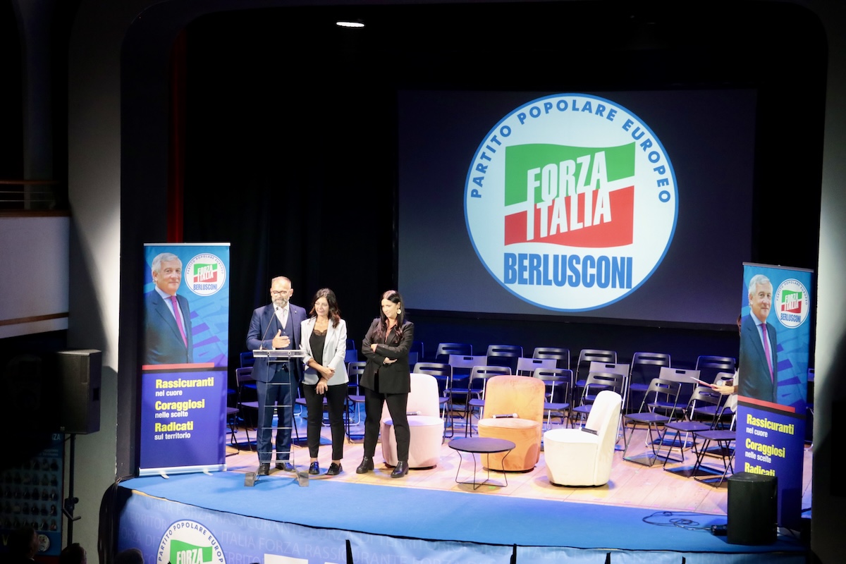 Antonio Tajani ad Aosta Forza Italia