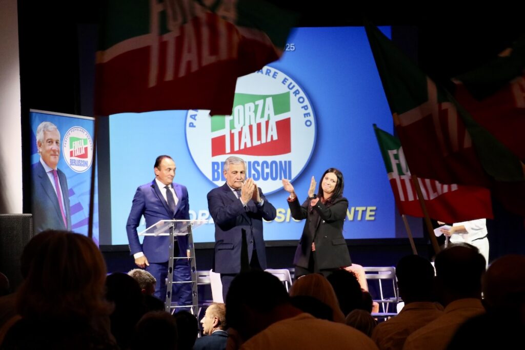 Antonio Tajani ad Aosta Forza Italia