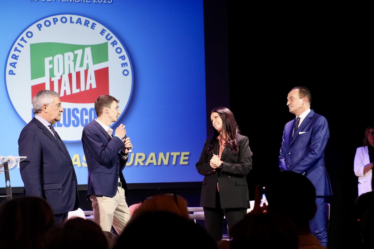 Antonio Tajani ad Aosta Forza Italia