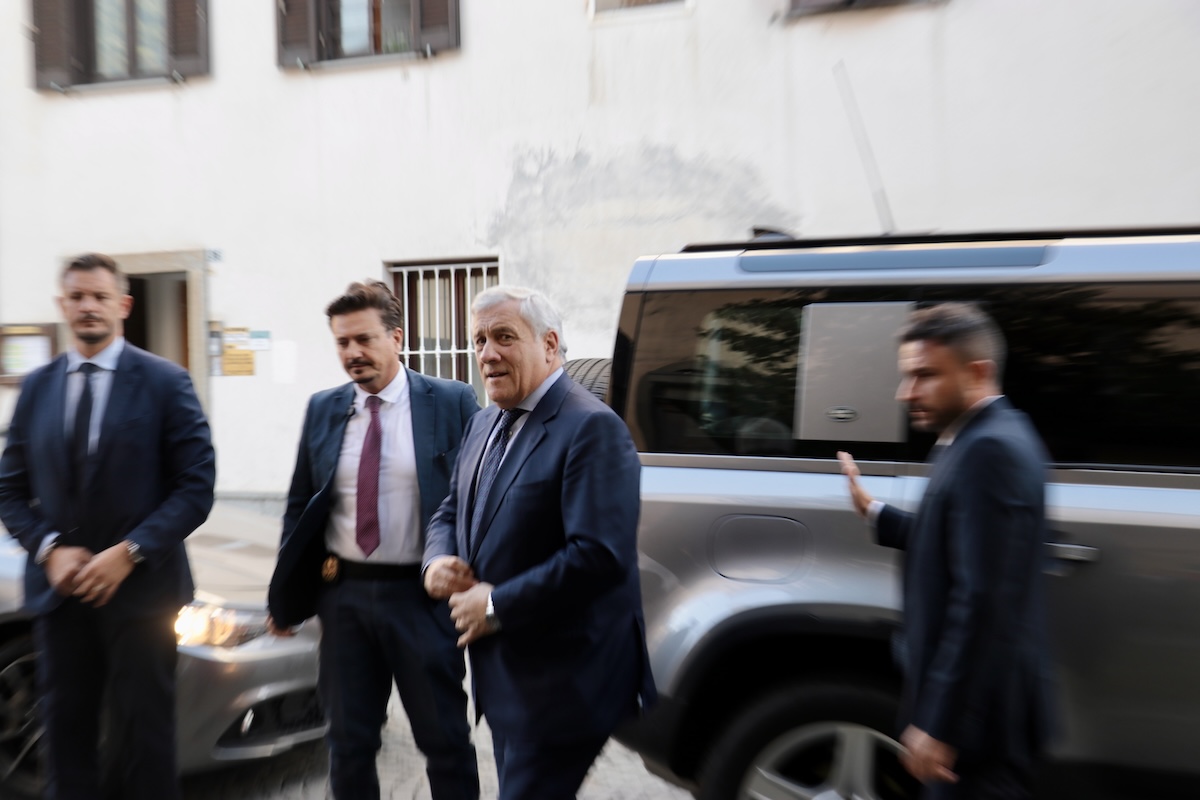 Antonio Tajani ad Aosta Forza Italia