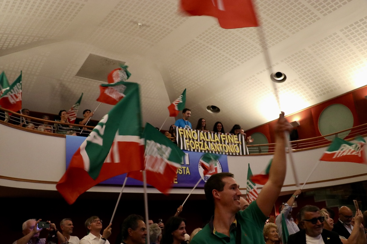 Antonio Tajani ad Aosta Forza Italia