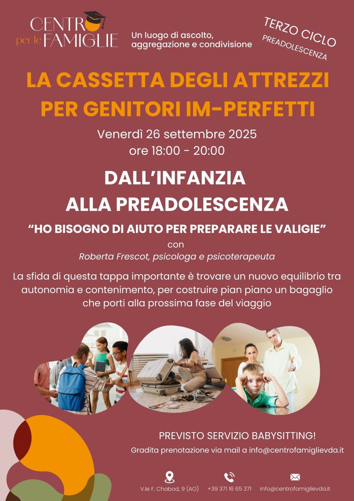 Cassetta attrezzi TERZO CICLO preadolescenza