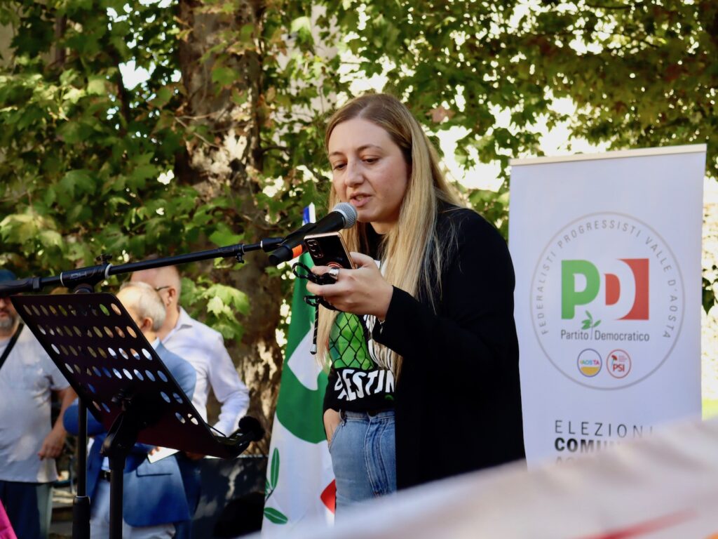 Cecilia Lazzarotto Direzione PD nazionale Foto Alice Dufour