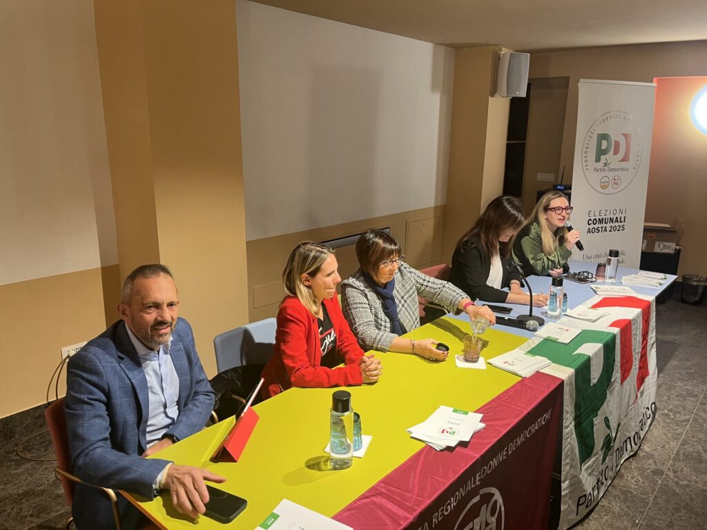 Comizio pd