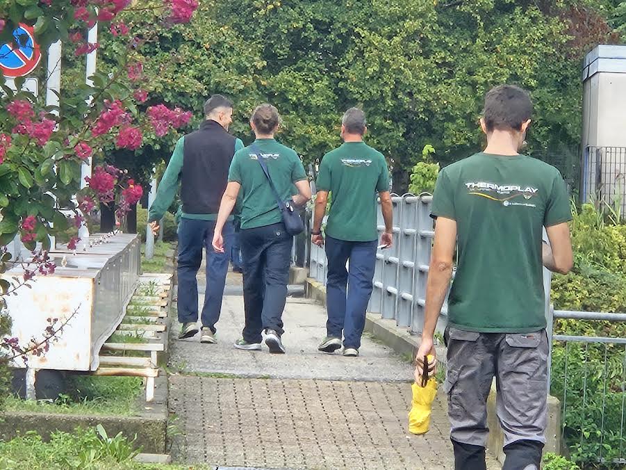 Dipendenti della Thermoplay di Pont Saint Martin