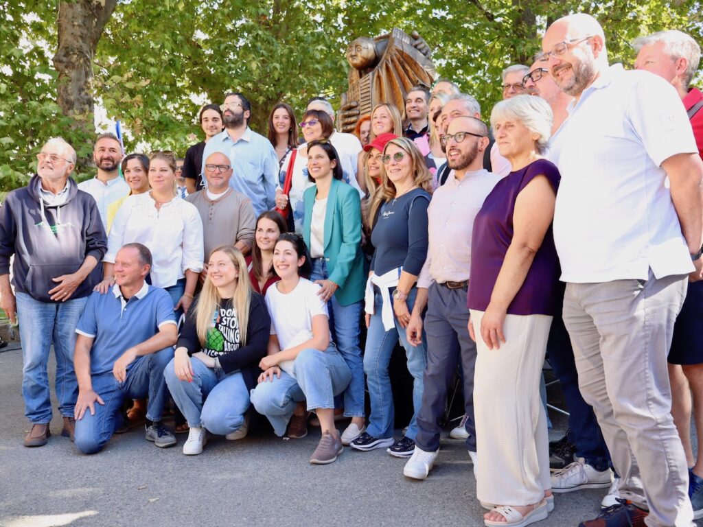 Elezioni regionali Candidate e candidati PD con Elly Schlein Foto Alice Dufour