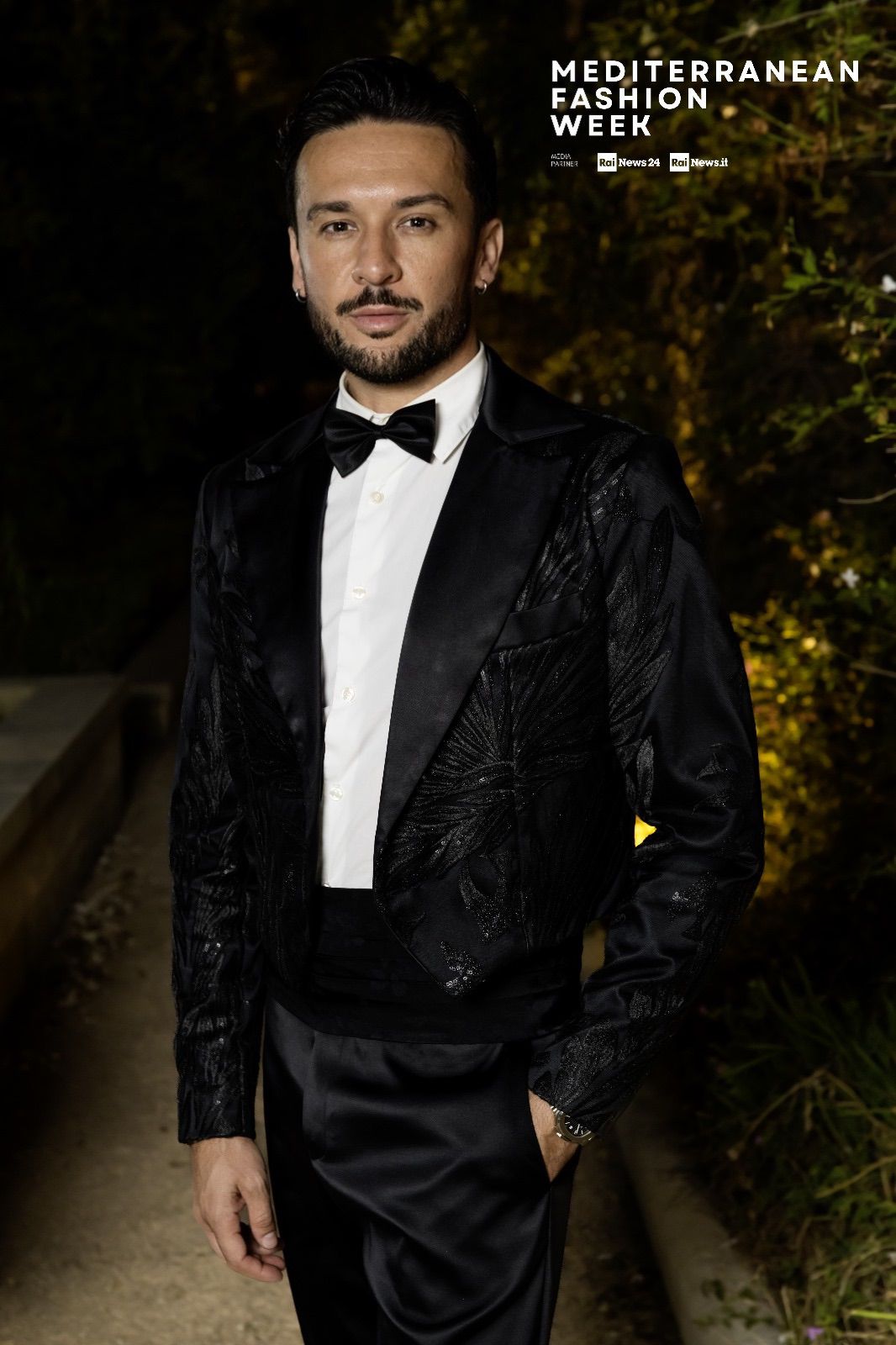 Fabio Porliod alla Mediterranean Fashion Week b
