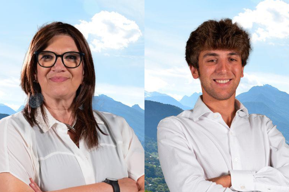 I candidati Sindaca e Vice di Villeneuve Marica e Mosca