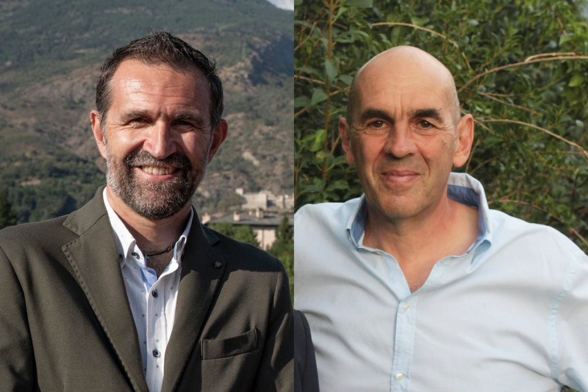 I candidati sindaci di Quart Bertholin e Barocco