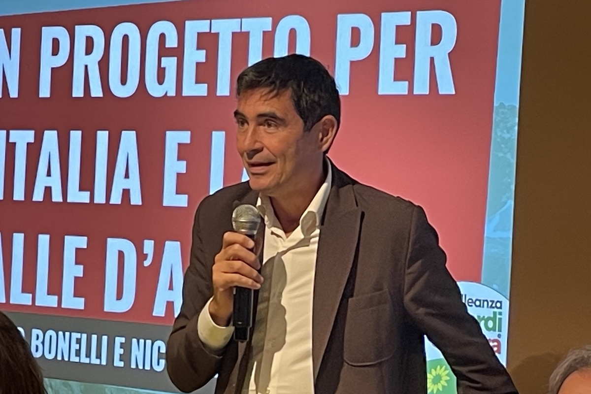 Nicola Fratoianni, segretario di Sinistra italiana