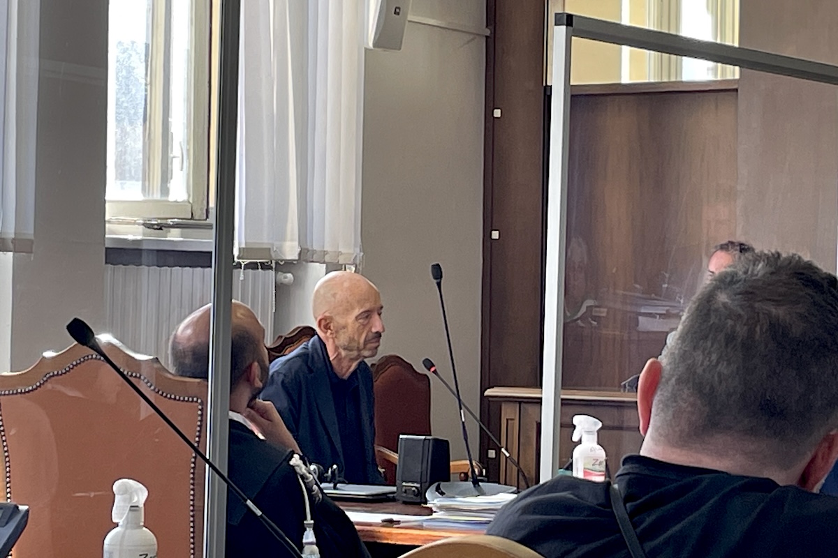 Il professor Franco Freilone al processo Teima