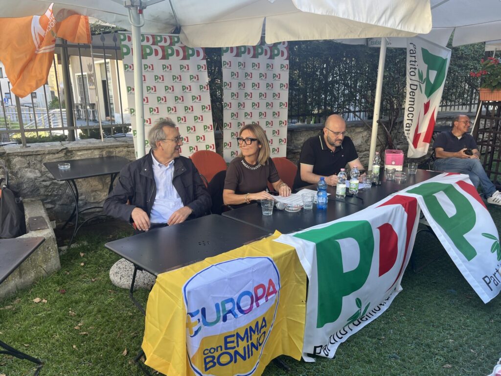 Comizio Pd