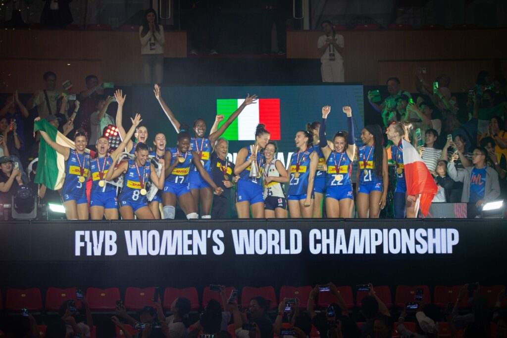 Italia pallavolo vittoria mondiali