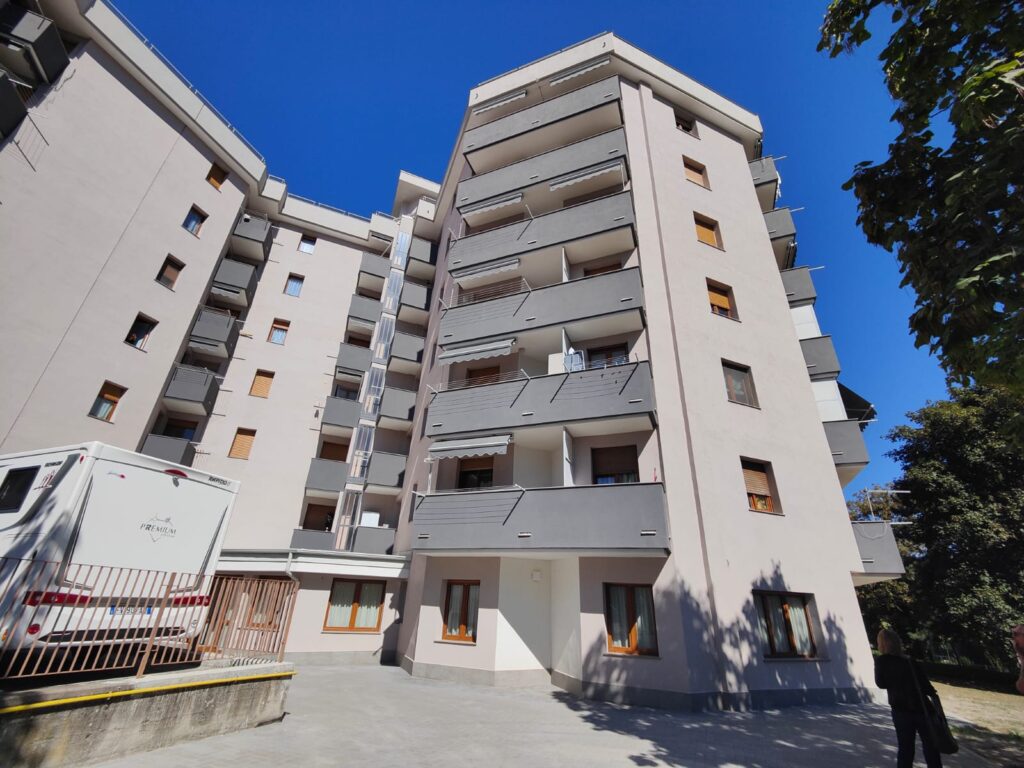 L'esterno della casa domotica