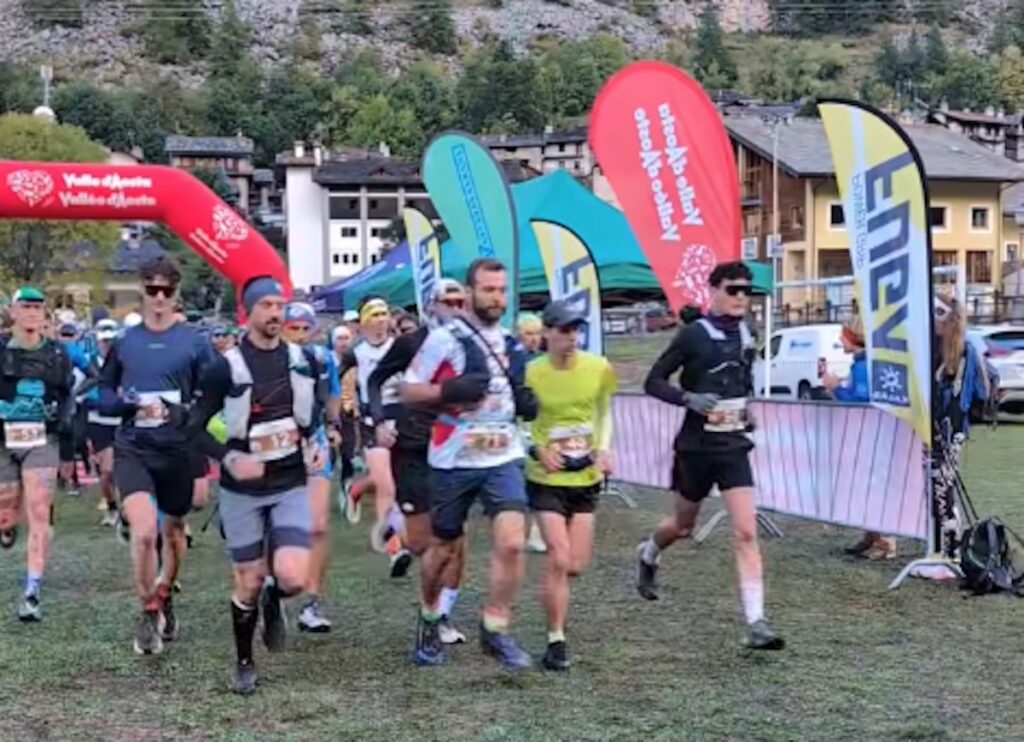 Partenza trail sauvage