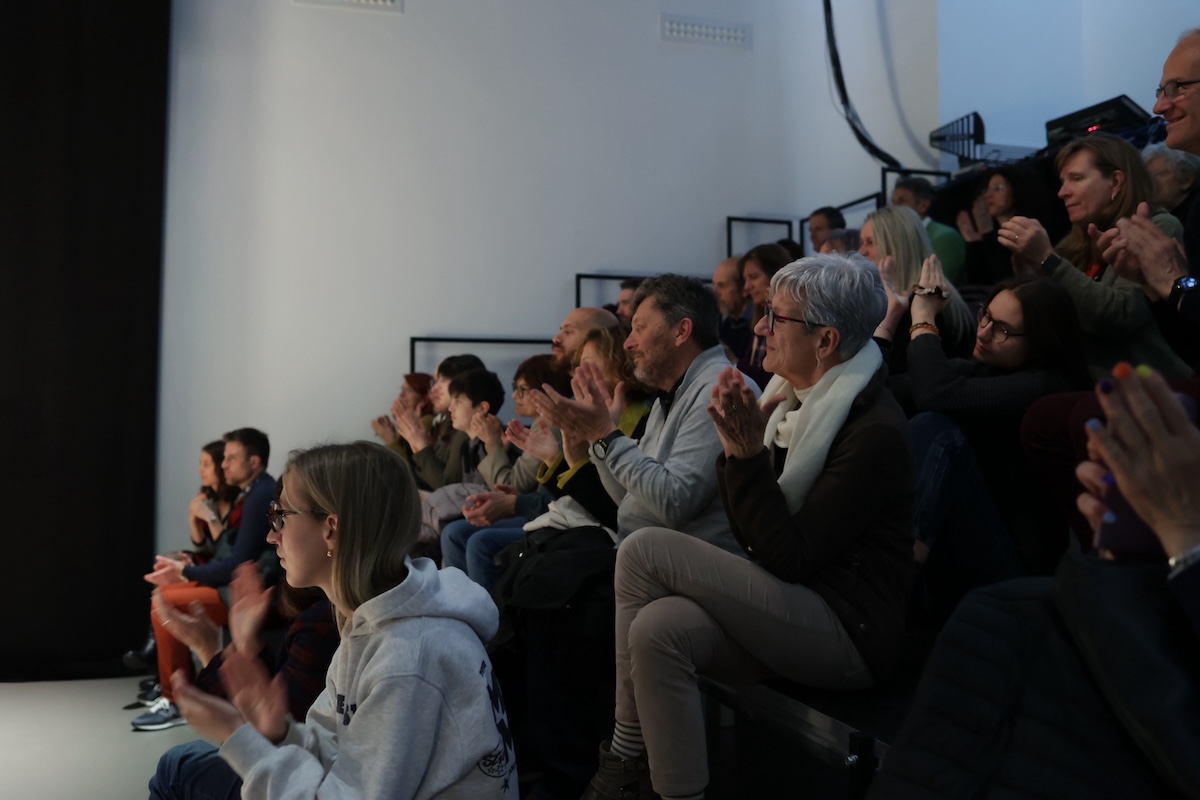 Il pubblico della MAB, la Maison des Artistes Bard