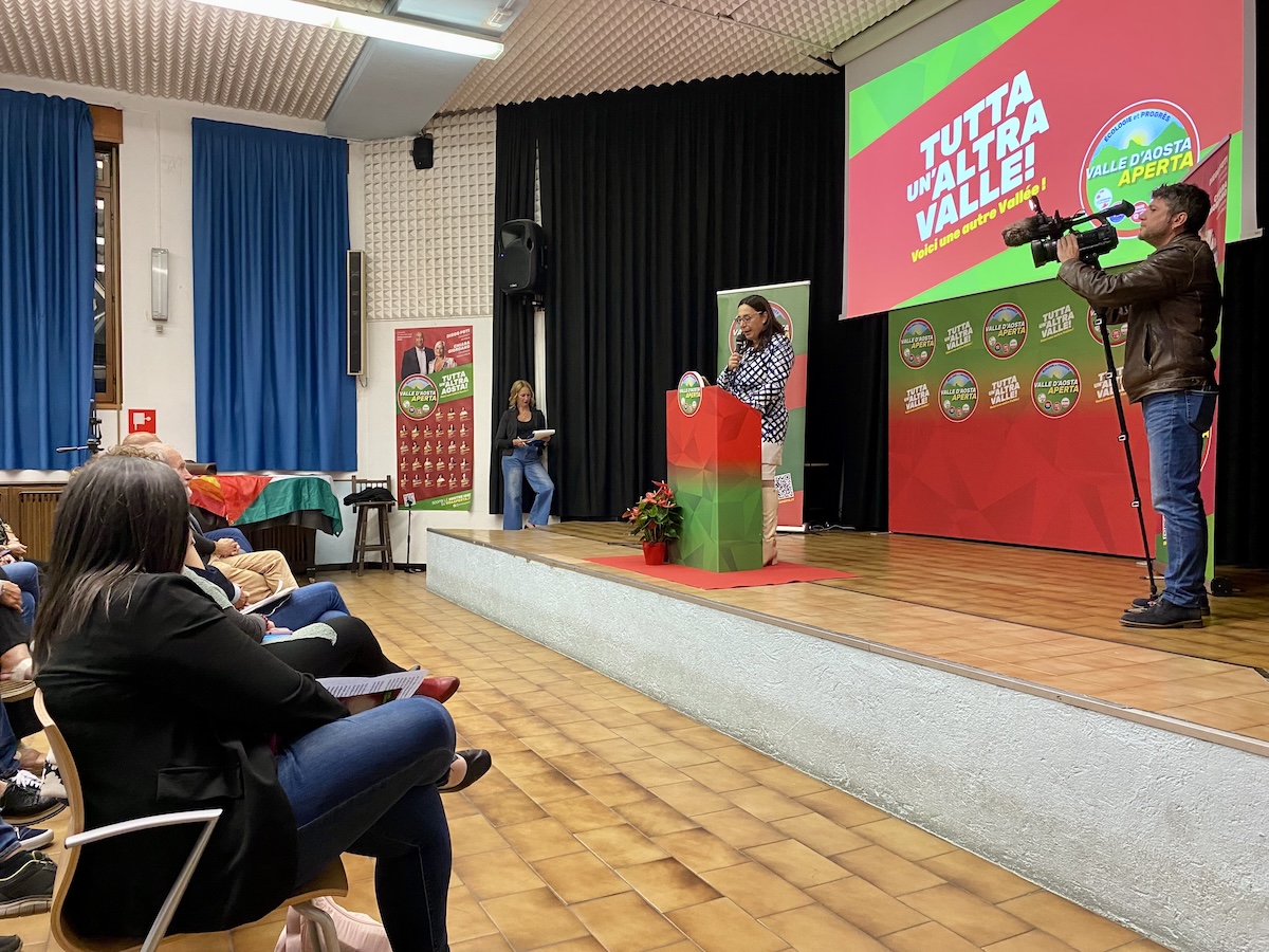 Pulz VdA Aperta comizio chiusura