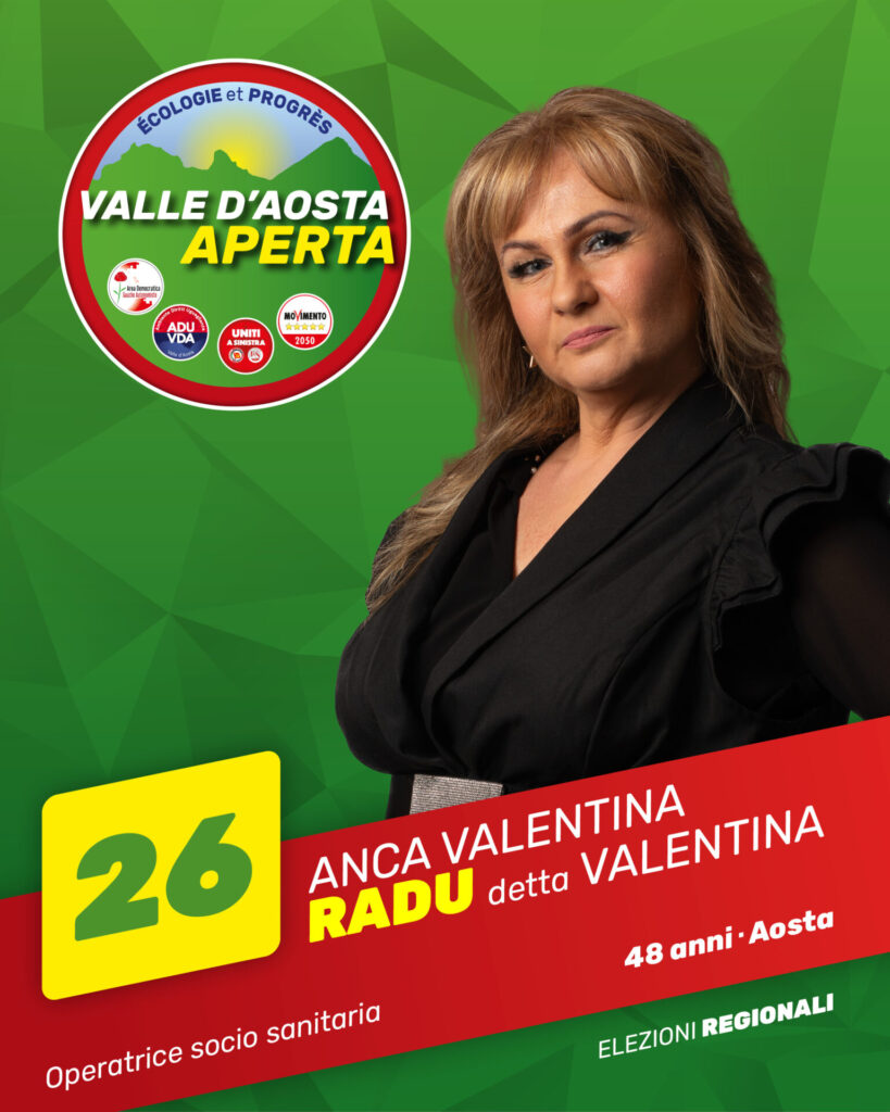 Anca Valentina Radu - detta Valentina - Vda Aperta