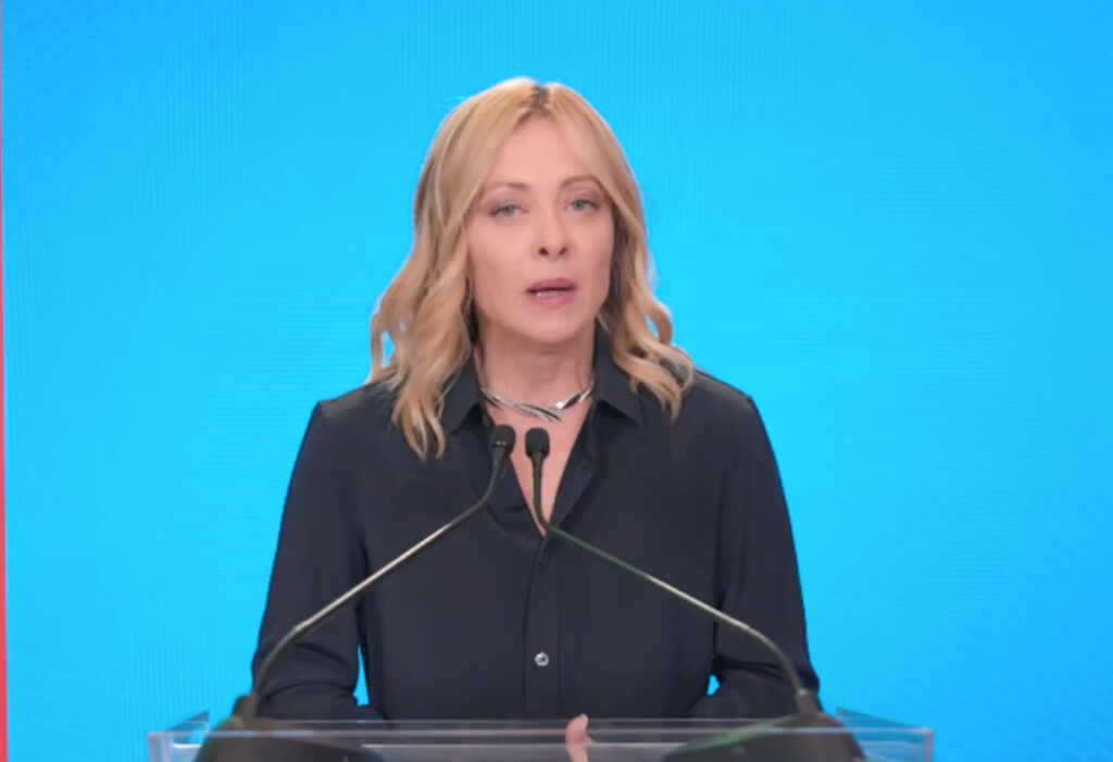 Video Giorgia Meloni