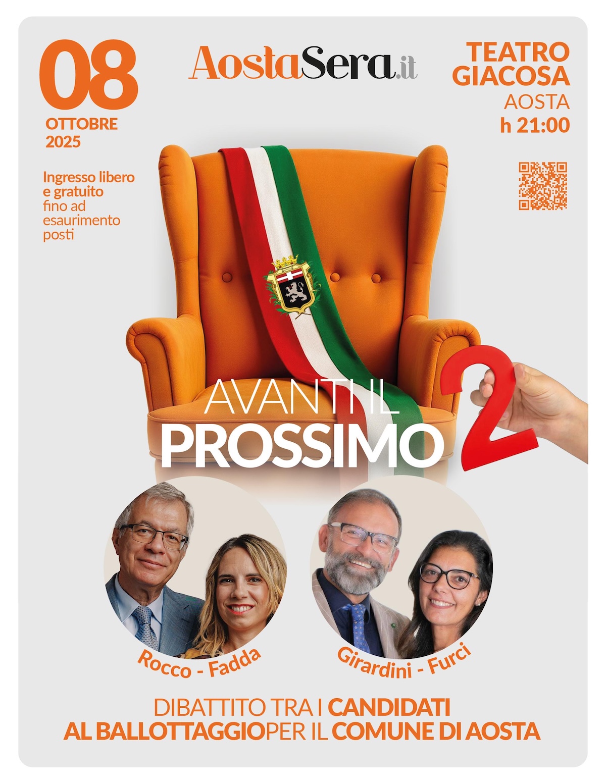 Ballottaggio sindaci Aostasera