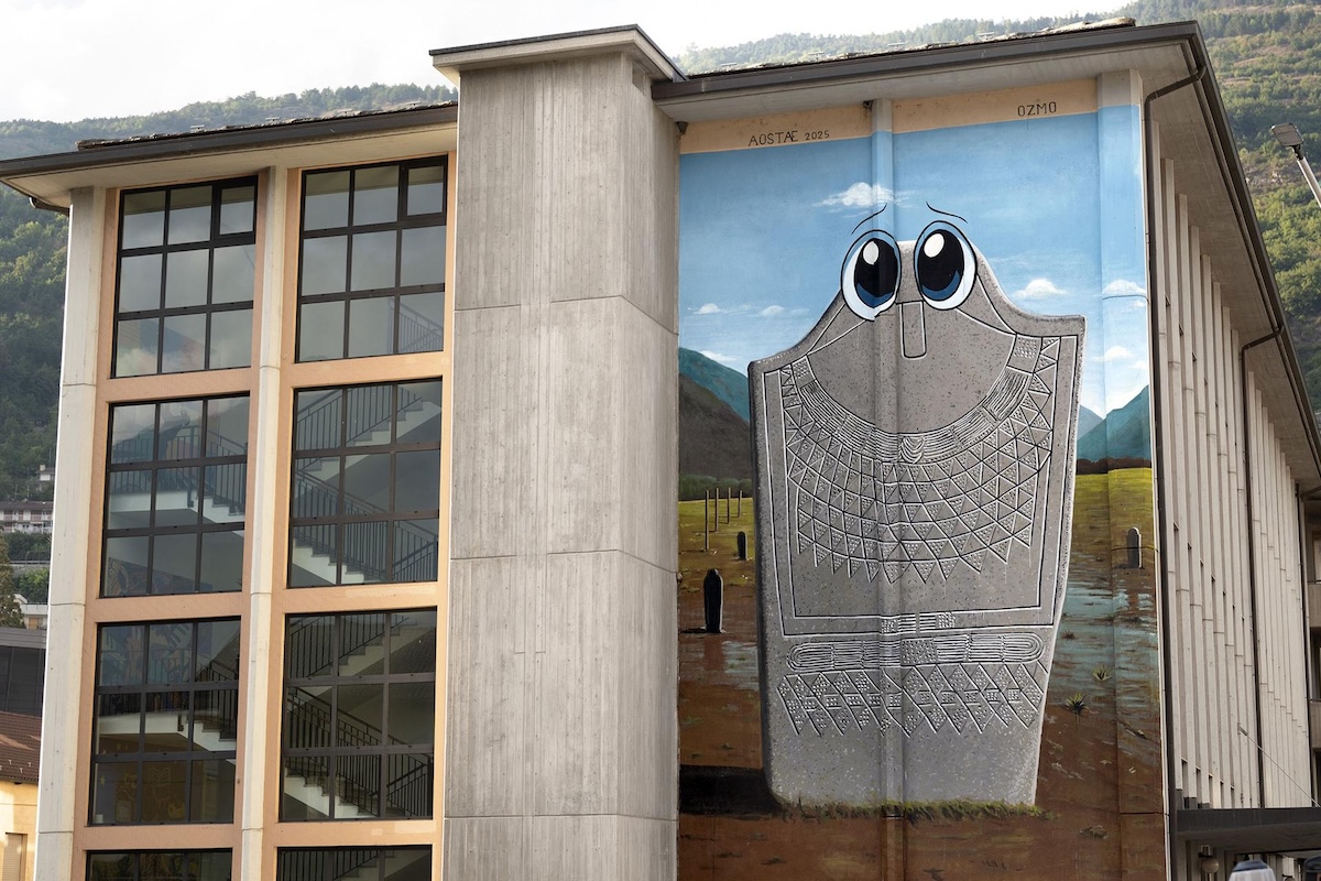 La Stele 3 Sud di Ozmo - Foto di André Lucat