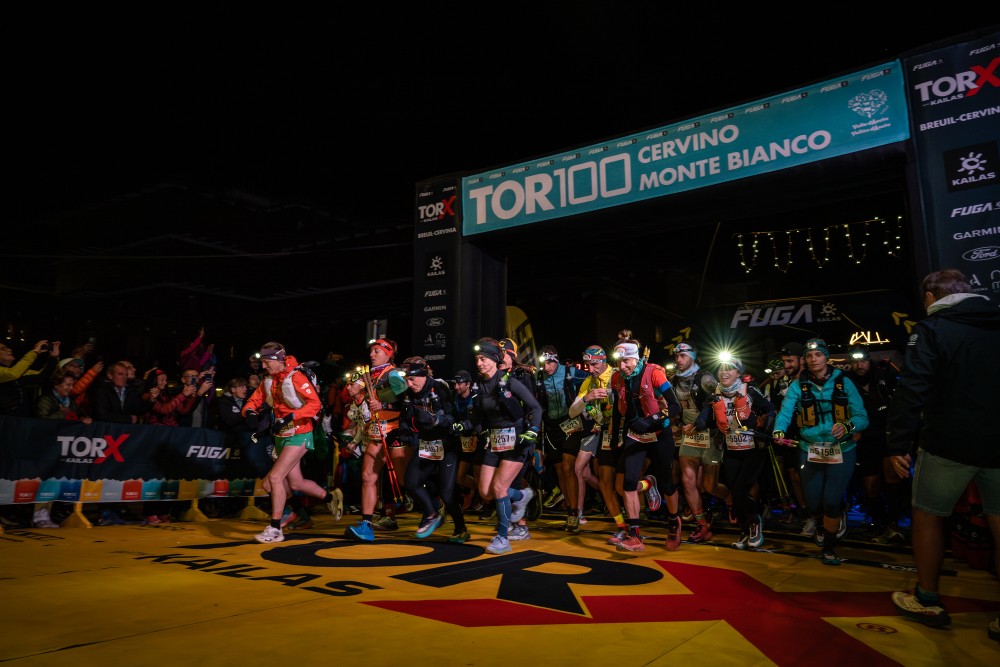 La partenza del TOR100 - photo credits Nicola Biagetti - Zzam! Agency