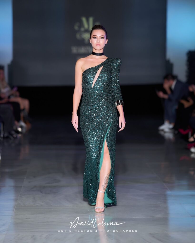 Amel Sedrati alla Milano Fashion Week 2025